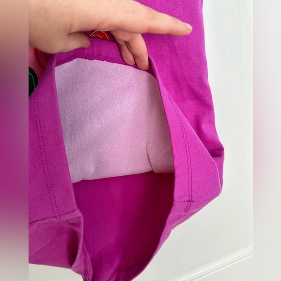 Hanna Andersson Fish applique purple tank top, size 10Y, NWT - Picture 5 of 7